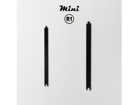 Mini R1 - RAL 9005 Noir foncé aspect mat