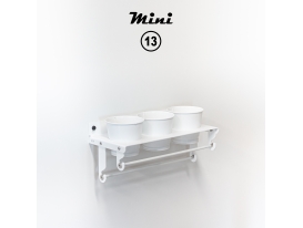 Mini 13 - RAL 9016 Traffic white matte appearance